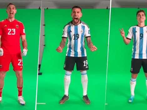 VIDEO | El festejo de gol de los jugadores de Argentina para el Mundial de Qatar
