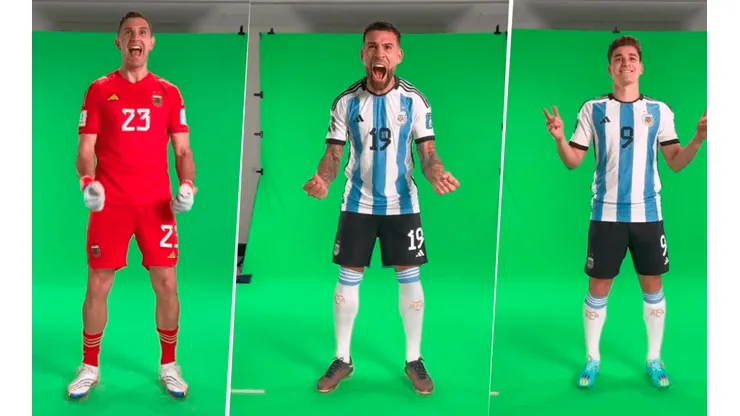 VIDEO | El festejo de gol de los jugadores de Argentina para el Mundial de Qatar