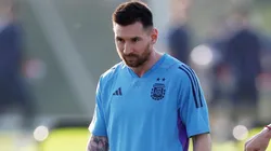 No apto para sensibles: la imagen del tobillo de Messi antes del debut