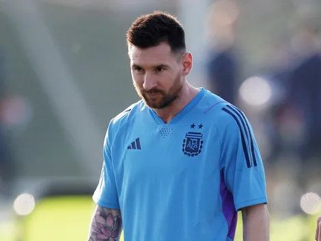 No apto para sensibles: la imagen del tobillo de Messi antes del debut