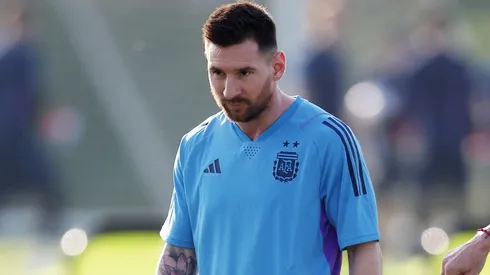 No apto para sensibles: la imagen del tobillo de Messi antes del debut