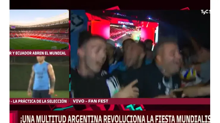 Un argentino perdió la Hayya Card, la encontró en vivo y hubo festejo