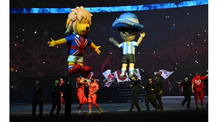 VIDEO | El momento de la ceremonia inaugural que volvió locos a los hinchas argentinos
