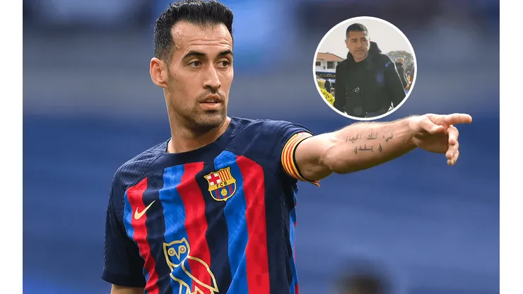 Sergio Busquets respondió a los elogios de Riquelme: "Es espectacular"