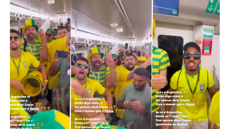 "Una menos que Pelé": la canción viral de Brasil para Argentina en Qatar