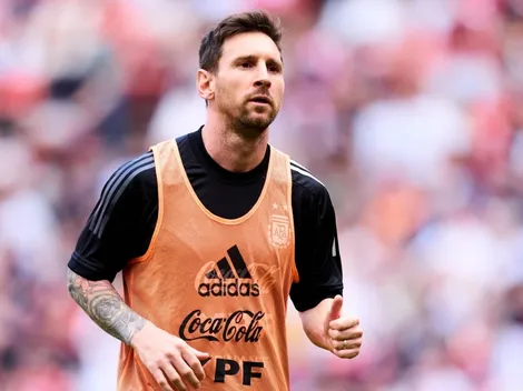 Se encendieron las alarmas: Messi entrena diferenciado