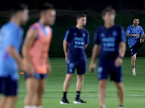¿Sorprende? El suplente al que el cuerpo técnico ve "muy bien" en las prácticas de Argentina