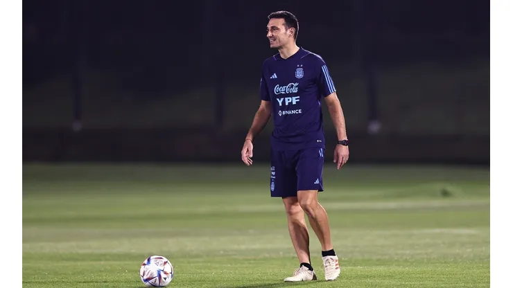 Con una gran sorpresa: el XI que probó Scaloni para el debut ante Arabia Saudita