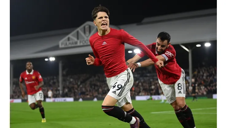Garnacho, premiado por el United.