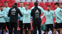 Scaloni exige a fondo a la Selección.