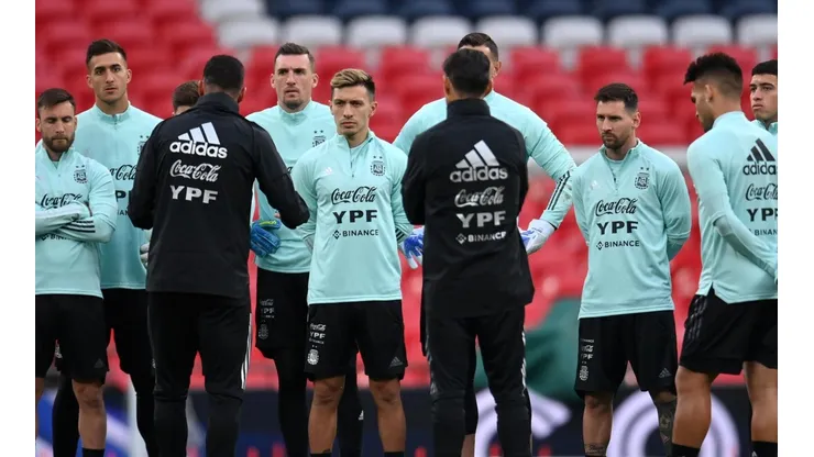 Scaloni exige a fondo a la Selección.
