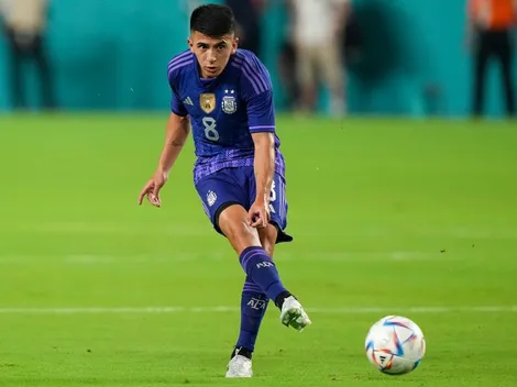 "De Fuerte Apache para el mundo", el posteo de Thiago Almada tras su convocatoria para Qatar