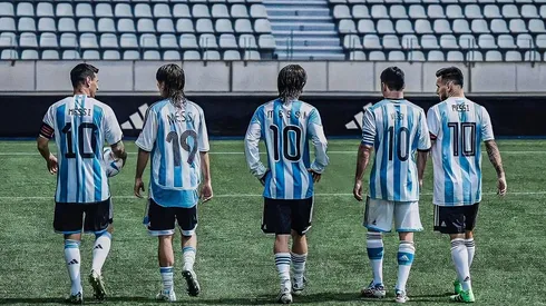 Para los nostálgicos: adidas armó un comercial con los 5 Messi mundialistas