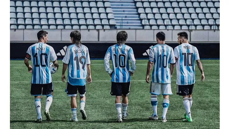Para los nostálgicos: adidas armó un comercial con los 5 Messi mundialistas