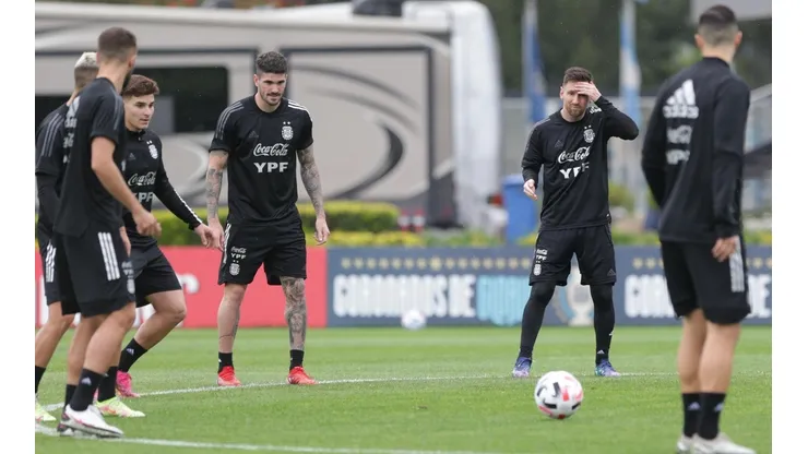 La Selección se entrenó con dos ausencias.