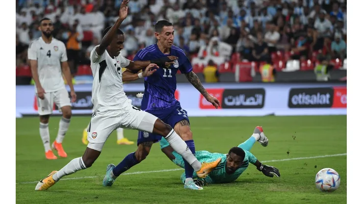 Argentina se floreó con un 5-0 ante Emiratos Árabes antes del debut en el Mundial