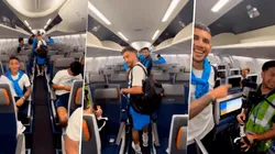 VIDEO | Otamendi filmó la intimidad de la Selección en su llegada a Qatar desde Abu Dhabi