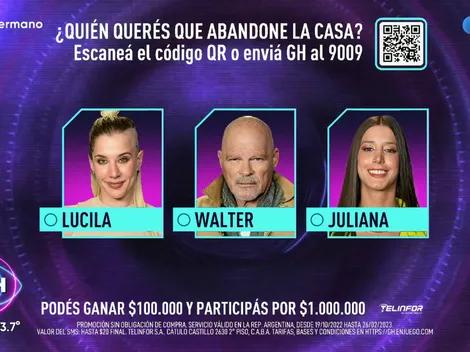 FIN DE LA ENCUESTA: Lucila es la más votada para abandonar la casa