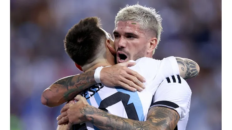 De Paul y un divertido comentario para Messi.