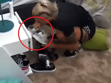 La Tora le puso algo a las zapatillas de Alexis en la prueba del líder