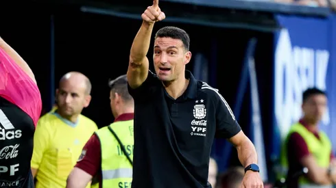 Scaloni definió todo para el partido con Emiratos.