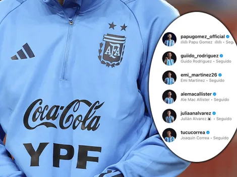 El motivo por el que los jugadores de la Selección se cambiaron la foto de perfil