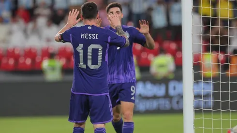 Julián Álvarez puso el 1-0.