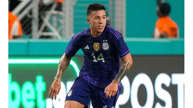 El número que usará Enzo Fernández en el Mundial.