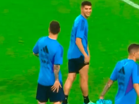 VIDEO | La broma de Messi que asustó a todos en Argentina