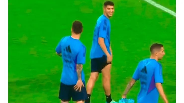 VIDEO | La broma de Messi que asustó a todos en Argentina