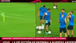 VIDEO | De Paul le tiró un caño a Messi, que no se dio cuenta nunca