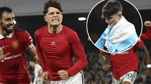 Garnacho y un enorme presente.