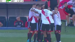 Tras el gol de Zuculini, todo River fue a festejar con Gallardo menos un titular: el motivo