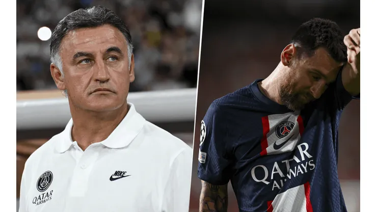 Galtier convocó a Messi, pero guardó a otros.