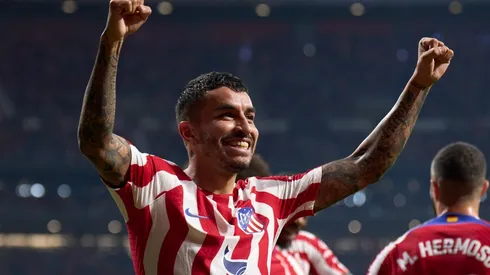 Tras quedarse afuera de Qatar 2022, Ángel Correa convirtió para el Atlético Madrid