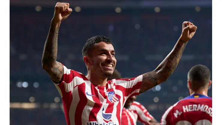 Tras quedarse afuera de Qatar 2022, Ángel Correa convirtió para el Atlético Madrid