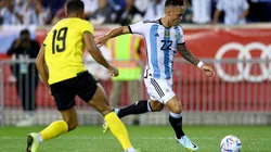 VIDEO| Brindis y emoción: así festejo Lautaro la convocatoria a Qatar 2022