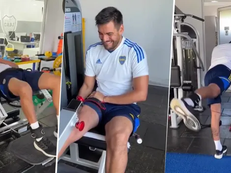 VIDEO | Con sufrimiento incluido: así se rehabilita Chiquito Romero