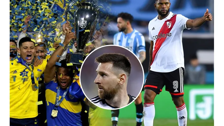 La palabra menos pensada: Messi habló sobre el triunfo de River que le dio el título a Boca