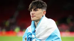 Garnacho, atento a la lista de Scaloni.