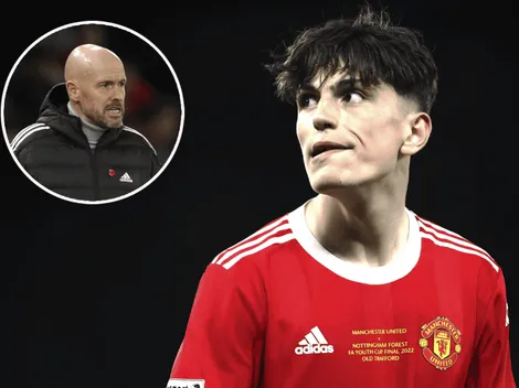 Nuevo tirón de orejas para Garnacho en el United: la contundente frase de ten Hag