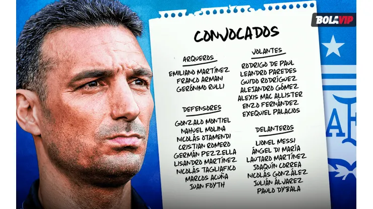 Sorpresas, ausencias y confirmaciones: la lista de Scaloni para Qatar 2022, en detalle