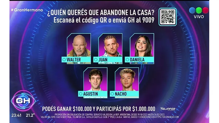 Juan fue quien abandonó la casa de Gran Hermano