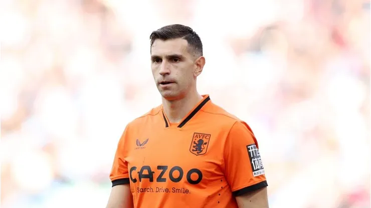 Dibu Martínez, en Aston Villa.