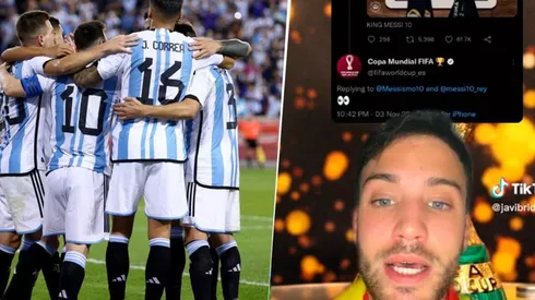 Un tiktoker español asegura que el Mundial está arreglado para Argentina