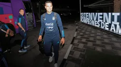 Scaloni ya está en Qatar.