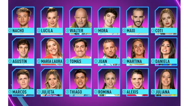 ¿Quién es tu participante favorito de Gran Hermano?