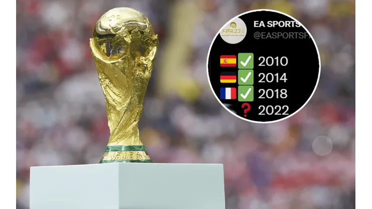 El campeón el Mundial según el FIFA 23.