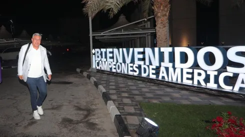 Chiqui Tapia y un posteo insólito desde Qatar.