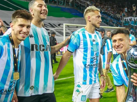 Sumó dos títulos en dos días: un jugador de Racing terminó la secundaria después de salir campeón